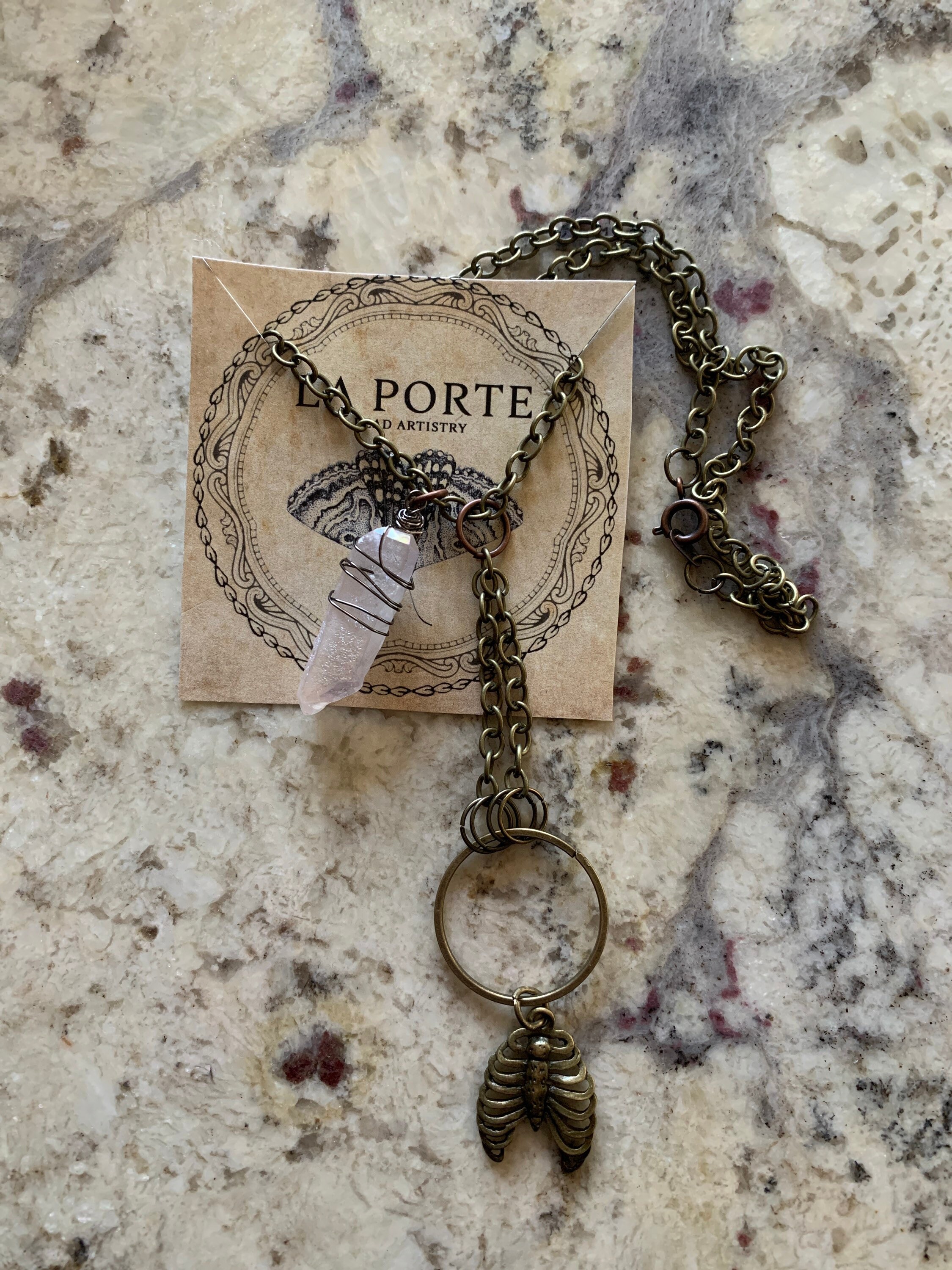 Gothic necklace gothic style necklace charm necklace dark Etsy