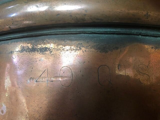 Antique COPPER MILK CAN - Etsy