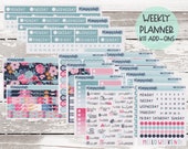 MK-313 ADD ONS quot Soft Succulent quot Kit Planner Stickers - 2021 Mini Kits