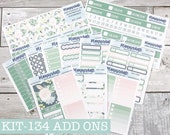 KIT-134 Add-Ons SPRING SUCCULENTS - Kit Stickers for Planner