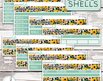KIT-735 BUDGET || "Sunflower" - Budget Shell - 7x9, A5 and 8.5x11