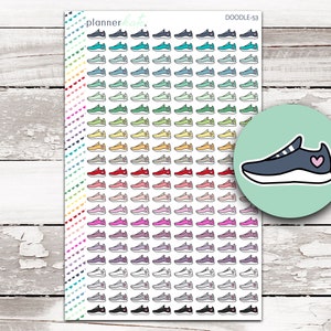 DOODLE-53 || Running / Walking Shoes Stickers