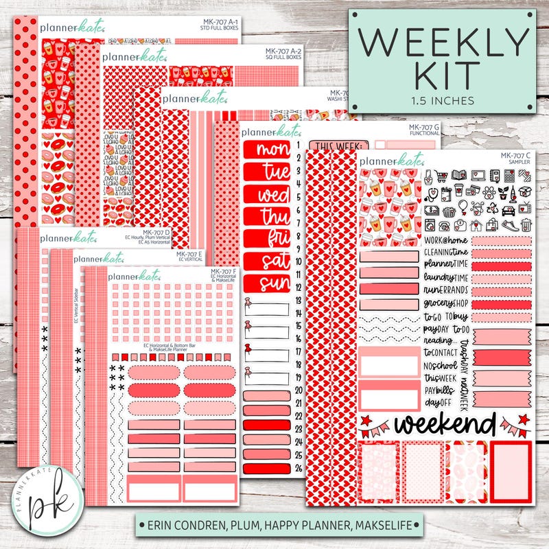 Plum paper planner 2025 etsy