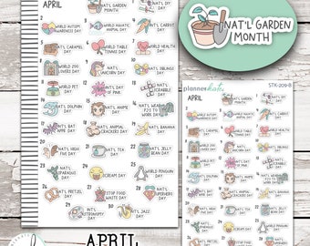 April Wacky Holidays - Pastel | STK-209