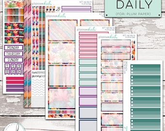 KIT-741 PLUM A5 Daily || "Feeling The Fall" A5 Plum Daily Kit