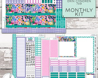 KIT-816 L - EC 7x9 Monthly || "Floral Splash"