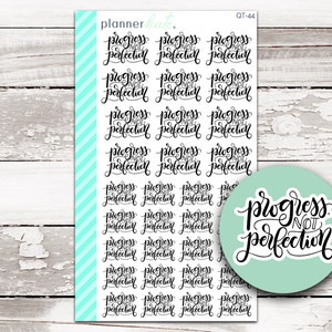 STK-101 || 2024 VISION BOARD Shell Planner Stickers