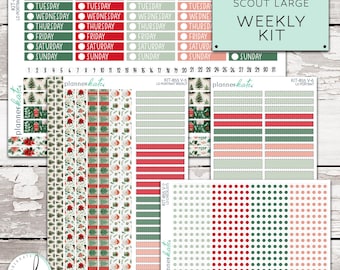 KIT-855 V - Laurel Denise Large Scout Weekly Kit || "Christmas Traditions"