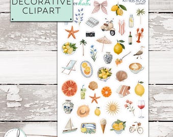 KIT-835 CLIPART || "Patio Picnic" Kit Add Ons