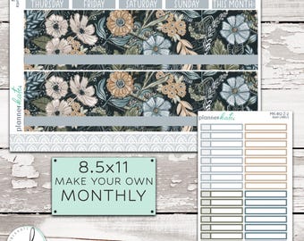 MK-812 Z - 8.5x11 "Make Your Own" Monthly Kit || "Timeless"