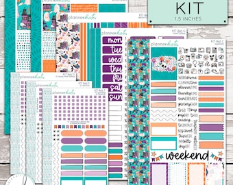 KIT-845 WEEKLY || "Boo Crew" - Weekly Kit Planner Stickers