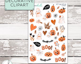 KIT-746 CLIPART || "Boo" Kit Add Ons