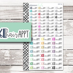 Buy EVT-26 NAIL APPT Event Sticker Online in India - Etsy