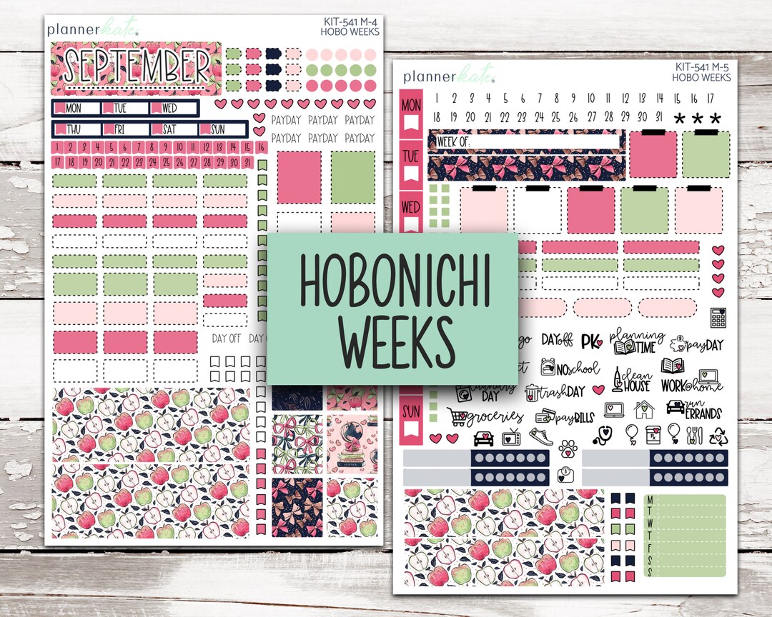 KIT-541 M4-5 all A's Hobonichi Weeks Kit - Etsy