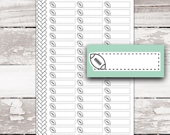 DASH-128 || FOOTBALL Dash Icon Planner Stickers