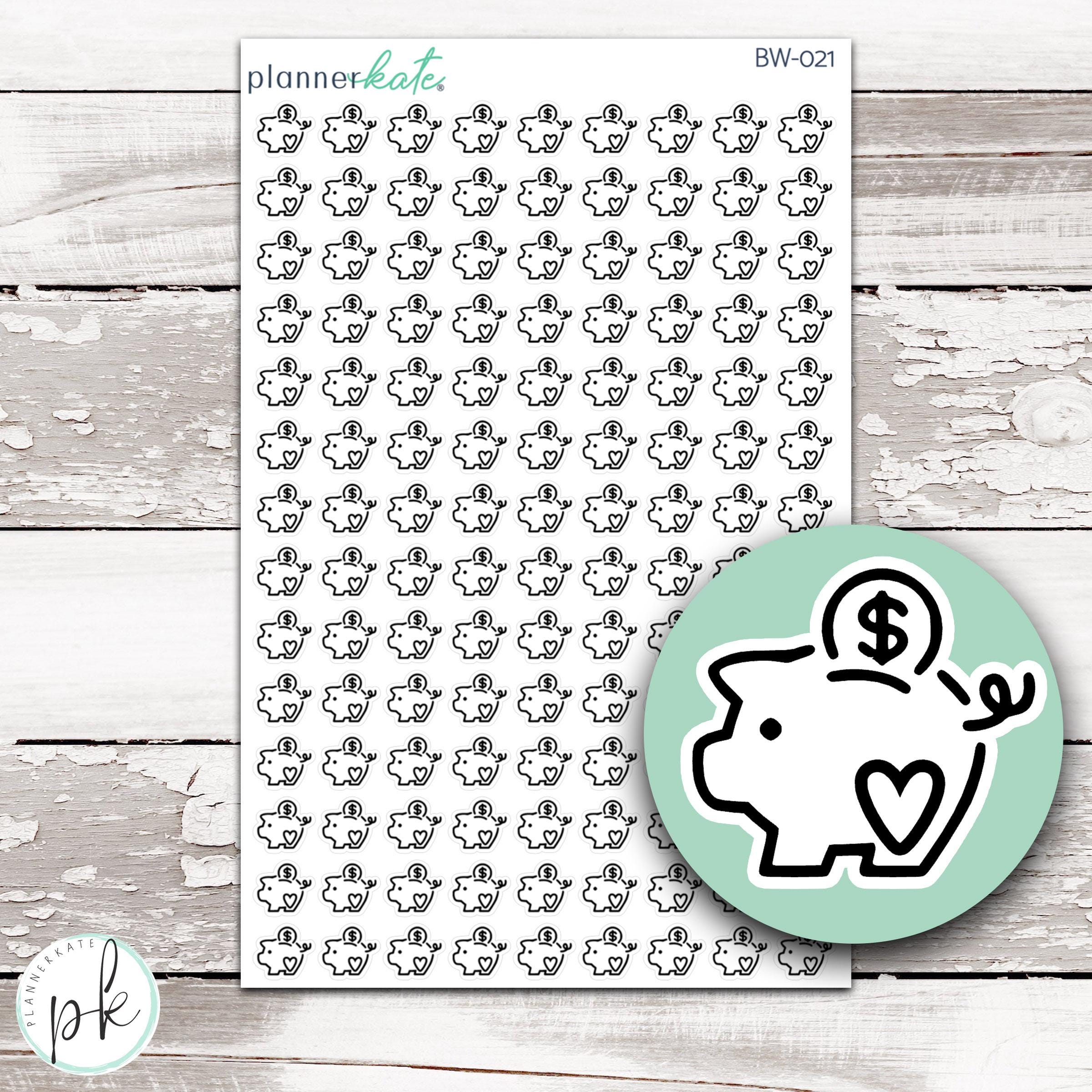 BW-21 || Adesivo de ícone de POUPANÇA/BANCO Portugal