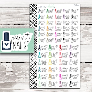 EVT-42 || PAINT NAILS Event Sticker