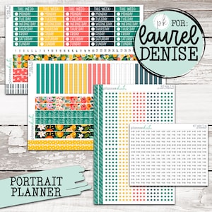50% Off! KIT-635 T - Laurel Denise Portrait Weekly || &quot;CITRUS&quot;