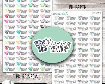 EVT-46 || CLEANING SERVICE Event Sticker