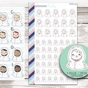 PKDG-4 || SICK Pk Doodles Planner Stickers (9 Variations)