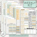 MK-713 WEEKLY || "Almost Spring" - Weekly Kit Planner Stickers