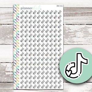 BW-103 || TIKTOK Icon Sticker