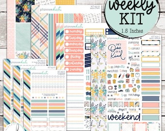 KIT-621 WEEKLY || "One Of A Kind" - Weekly Kit Planner Stickers