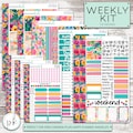 KIT-831 WEEKLY || "Summer Vacation" - Weekly Kit Planner Stickers