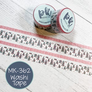 Final Sale! MK-362 Washi Tape (15mm & 6mm set) - Believe