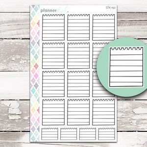 STK-150 || DOODLE BOX Planner Stickers
