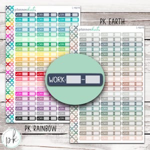 L-102 || WORK Planner Stickers