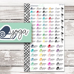 EVT-57 || YOGA Event Sticker