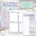 KIT-825 W - Laurel Denise Small Anne/Nancy Monthly || "Mermaid Glass"