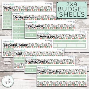 KIT-806 BUDGET || "Plants & Paper" - 7x9 Budget Shell