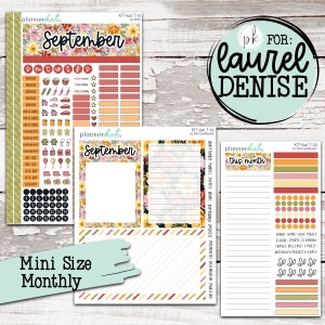 50% Off! KIT-641 T - Laurel Denise Monthly - Mini Size || &quot;Colors of Autumn&quot;