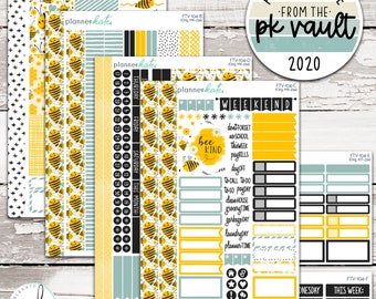 FTV-104 || Bee Kind - Weekly Kit Planner Stickers - Vault Kit MK-234