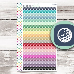 I-1048 || GOLF Itty Bitty Icon Sticker