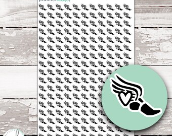 BW-65 || Track / Cross Country Icon Sticker