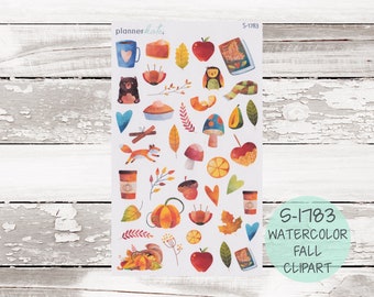 S-1783 || FALL Decorative Planner Stickers