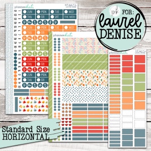 25% Off! KIT-645 T - Laurel Denise Standard Horizontal Weekly || &quot;Crisp Air&quot;