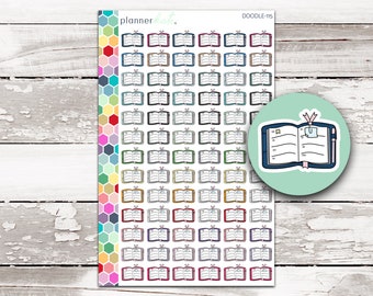 DOODLE-115 || PLANNER / AGENDA Doodle Stickers