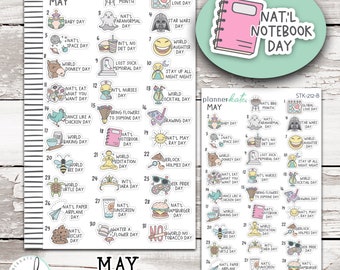 May Wacky Holidays - Pastel | STK-212