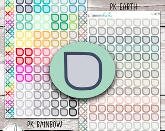 L-147 || Mini Teardrop Stickers