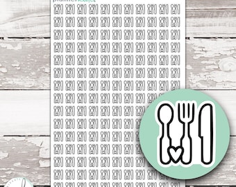 BW-29 || MEAL Icon Sticker
