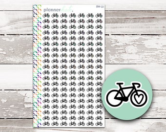 BW-22 || BIKE / CYCLING Icon Sticker