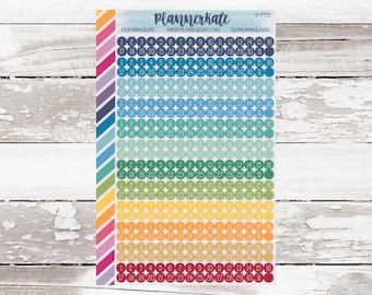 S-773 || Date Dot Planner Stickers