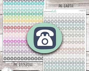 I-1040 || PHONE CALL Itty Bitty Icon Sticker
