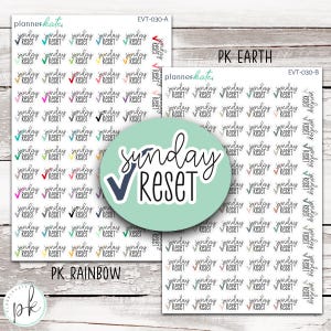 EVT-30 || SUNDAY RESET Event Sticker