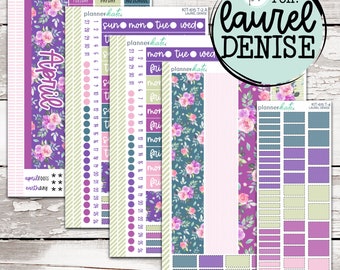 KIT-615 T - Laurel Denise Monthly & Weekly Kit || "Live Purple"