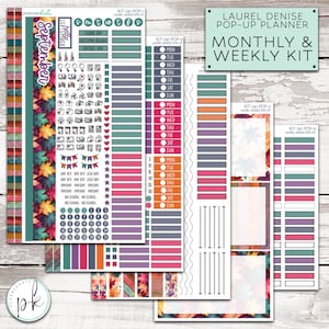 KIT-741 POP - Laurel Denise Pop-Up Planner || &quot;Feeling The Fall&quot;